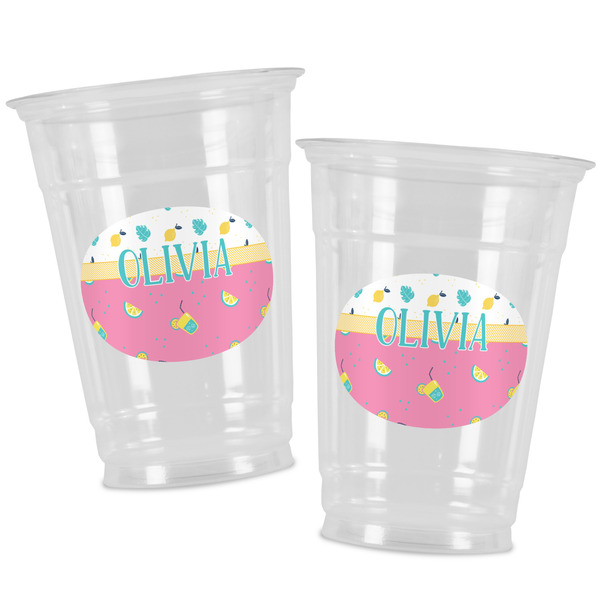 Summer Lemonade Party Cups - 16oz - Alt View