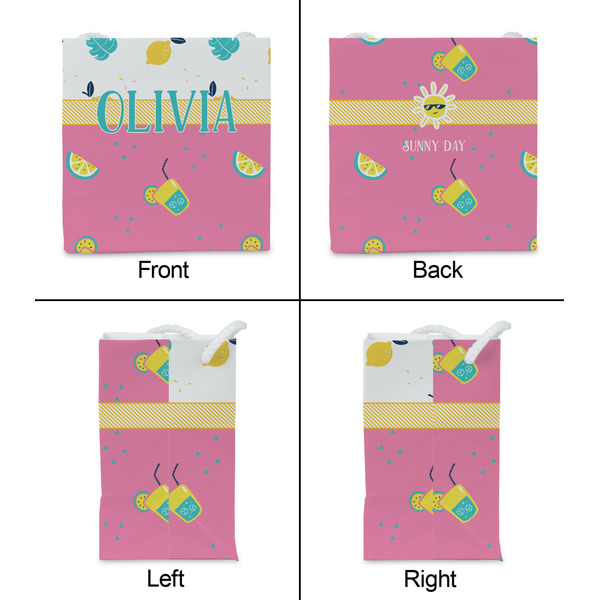 Summer Lemonade Party Favor Gift Bag - Gloss - Approval