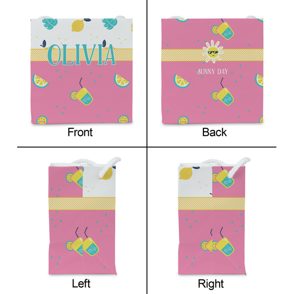 Summer Lemonade Party Favor Gift Bag - Matte - Approval