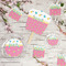 Summer Lemonade Party Supplies Combination Image - All items - Plates, Coasters, Fans