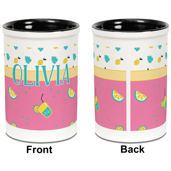 Summer Lemonade Pencil Holder - Black - approval