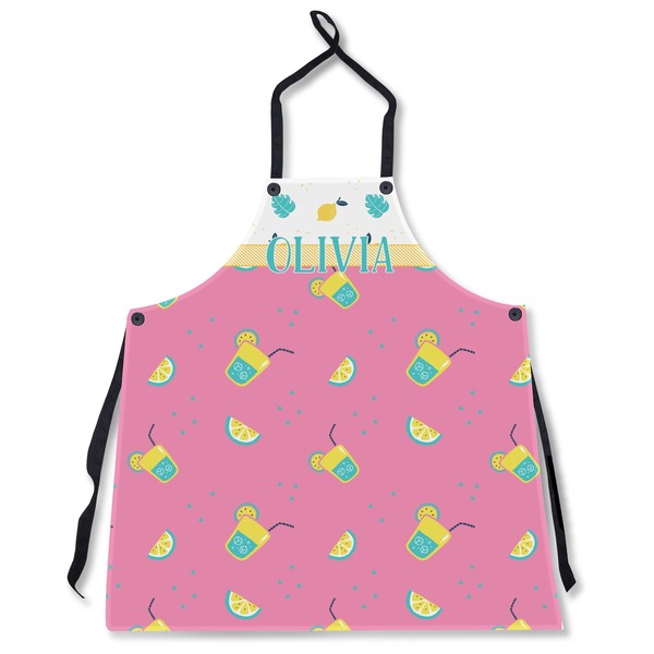 Custom Summer Lemonade Apron Without Pockets w/ Name or Text