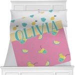Summer Lemonade Minky Blanket (Personalized)