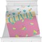 Summer Lemonade Minky Blanket (Personalized)