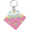 Summer Lemonade Diamond Plastic Keychain w/ Name or Text