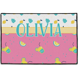 Summer Lemonade Door Mat - 36"x24" (Personalized)