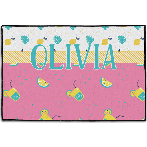 Summer Lemonade Personalized Door Mat - 36x24 (APPROVAL)