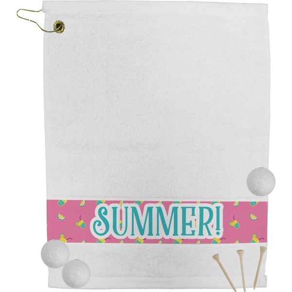 Custom Summer Lemonade Golf Bag Towel (Personalized)