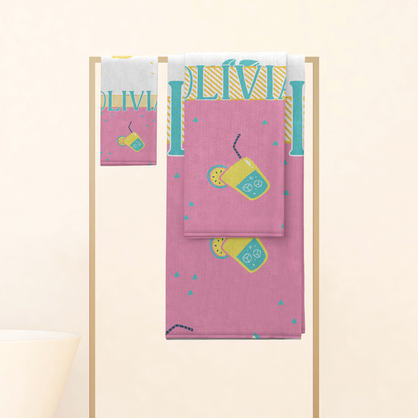 Summer Lemonade Personalized Towel Set