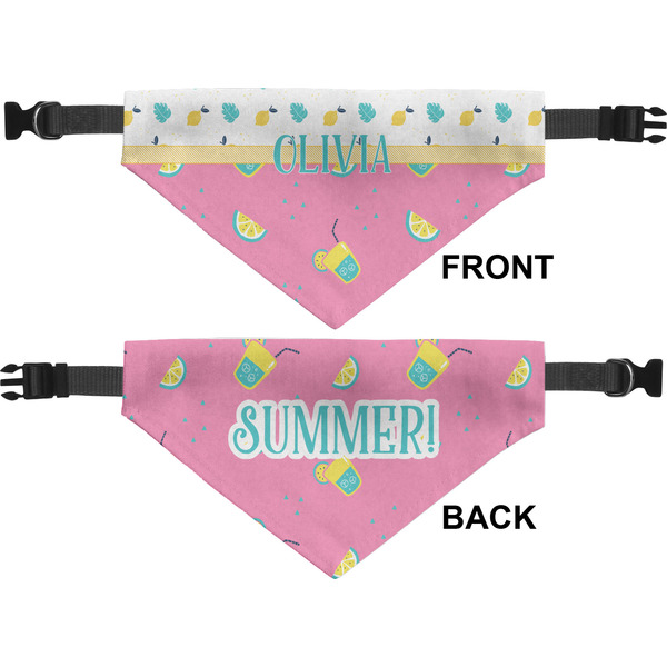 Summer Lemonade Pet Bandana Approval