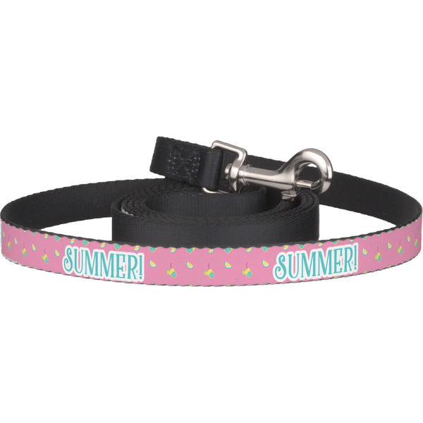 Custom Summer Lemonade Dog Leash (Personalized)