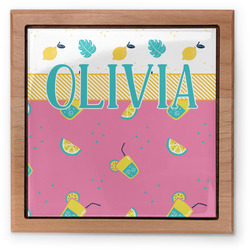 Summer Lemonade Pet Urn w/ Name or Text