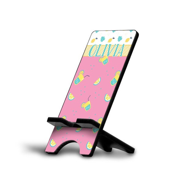 Custom Summer Lemonade Cell Phone Stand (Large) (Personalized)