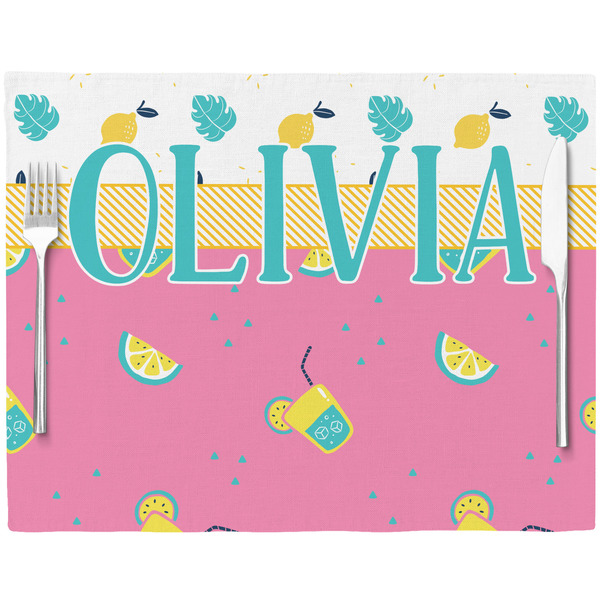 Summer Lemonade Placemat with Props