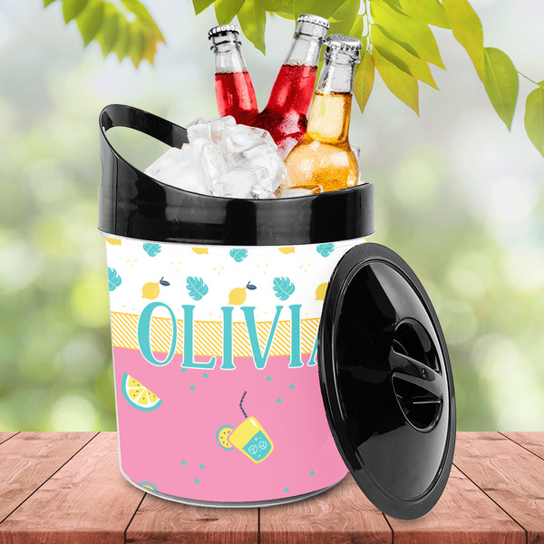 Summer Lemonade Plastic Ice Bucket - LIFESTYLE