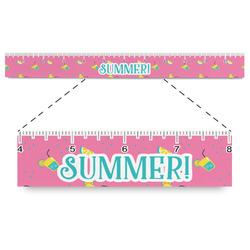 Summer Lemonade Plastic Ruler - 12" (Personalized)