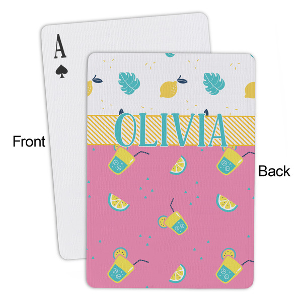 Summer Lemonade Playing Cards - Approval