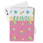 Summer Lemonade Playing Cards (Personalized)