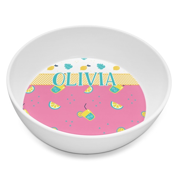 Custom Summer Lemonade Melamine Bowl - 8 oz (Personalized)