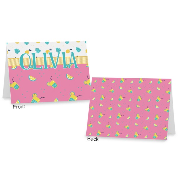 Summer Lemonade Postcard - Front and Back