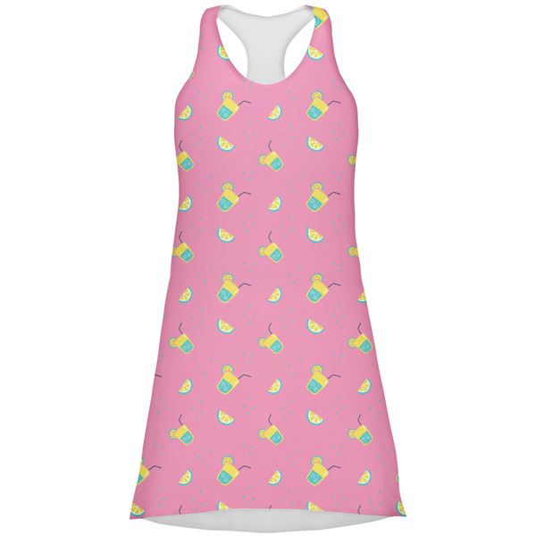 Custom Summer Lemonade Racerback Dress - Small