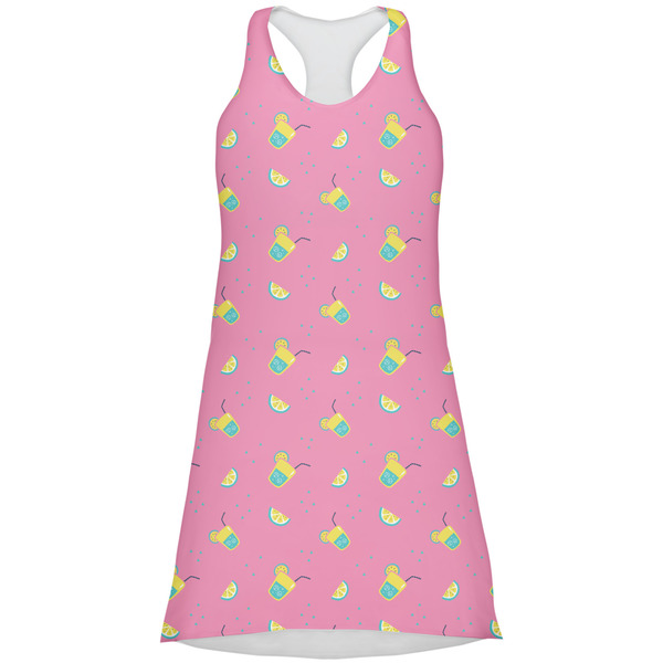 Custom Summer Lemonade Racerback Dress - Large