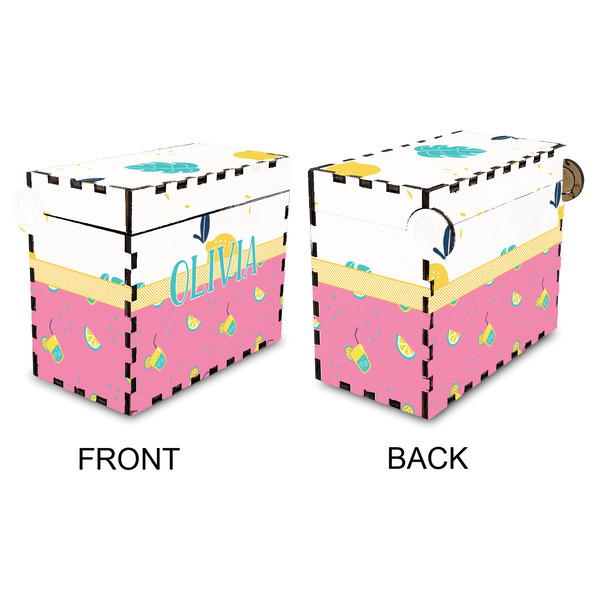 Summer Lemonade Recipe Box - Full Color - Approval