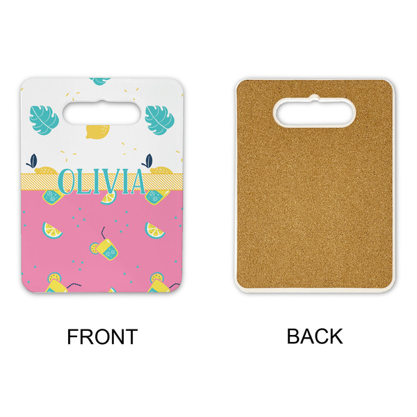 Summer Lemonade Rectangle Trivet with Handle - APPROVAL