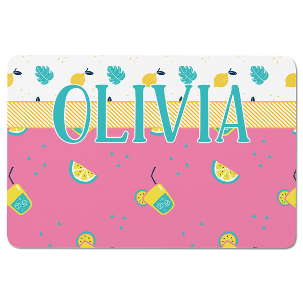 Summer Lemonade Rectangular Fridge Magnet - FRONT