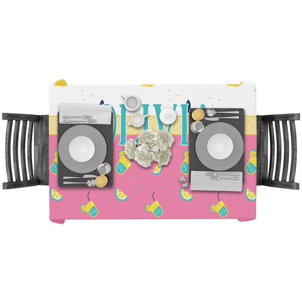 Summer Lemonade Rectangular Tablecloths - LIFESTYLE