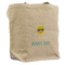 Summer Lemonade Reusable Cotton Grocery Bag - Front View