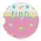 Summer Lemonade Sandstone Car Coaster - Single (Personalized)
