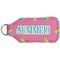 Summer Lemonade Sanitizer Holder Keychain - Large (Back)