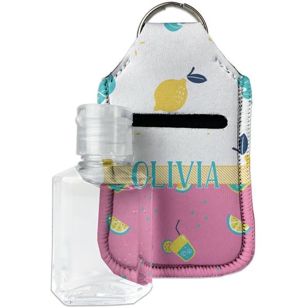 Custom Summer Lemonade Hand Sanitizer & Keychain Holder (Personalized)