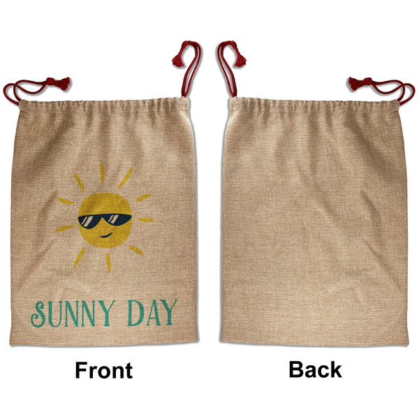 Summer Lemonade Santa Bag - Approval - Front