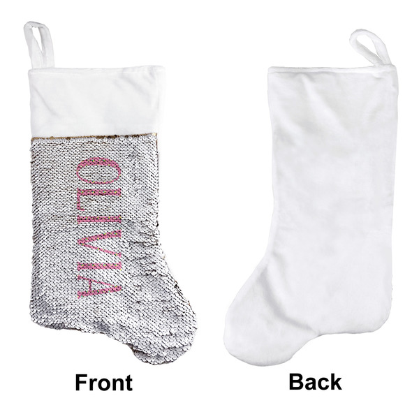 Summer Lemonade Sequin Stocking - Approval