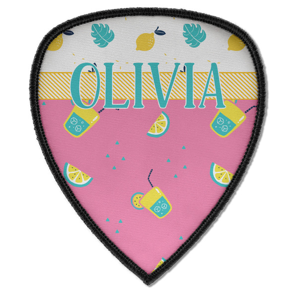 Custom Summer Lemonade Iron on Shield Patch A w/ Name or Text