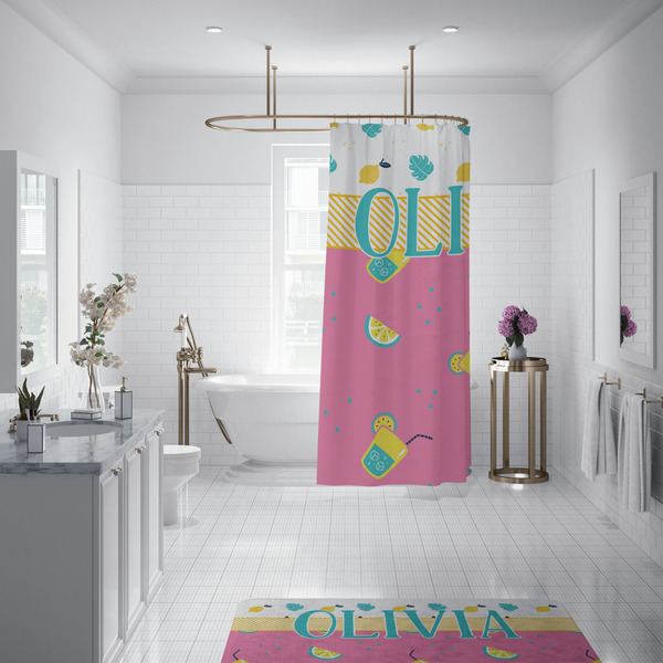 Summer Lemonade Shower Curtain - 70"x83"