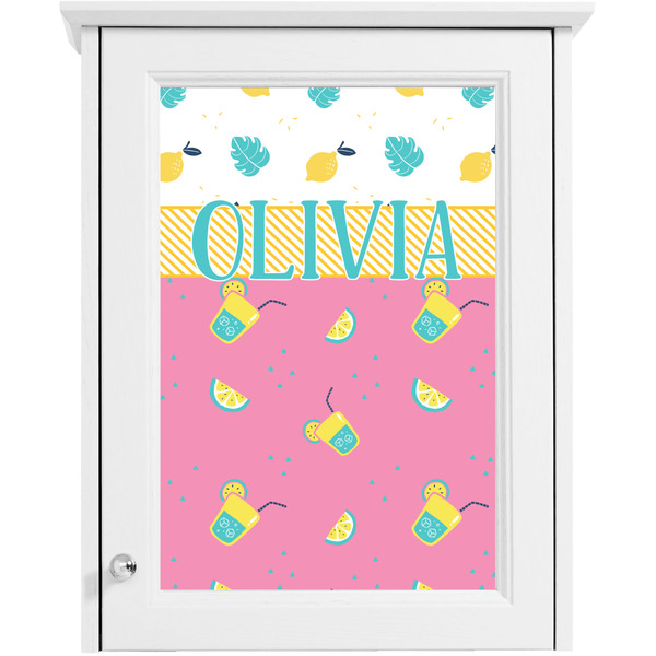 Summer Lemonade Single White Cabinet Decal