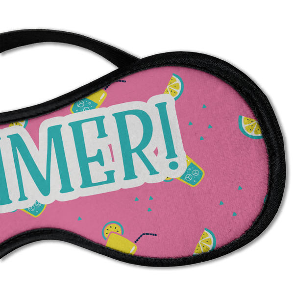 Summer Lemonade Sleeping Eye Mask - DETAIL Large