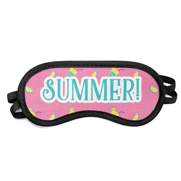 Custom Summer Lemonade Sleeping Eye Mask - Small (Personalized)