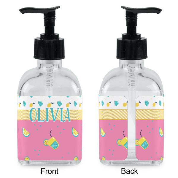 Summer Lemonade Glass Soap/Lotion Dispenser - Approval