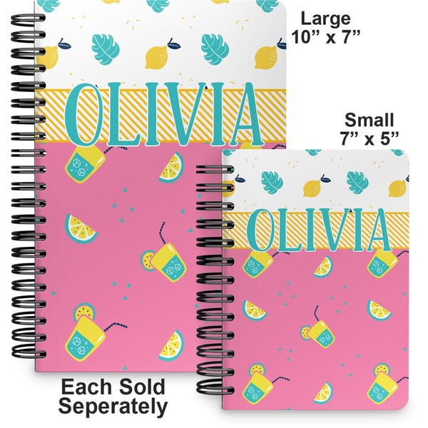 Summer Lemonade Spiral Journal - Comparison