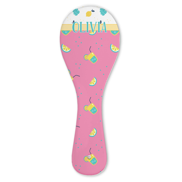 Custom Summer Lemonade Ceramic Spoon Rest (Personalized)