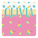 Summer Lemonade Square Decal - Small (Personalized)