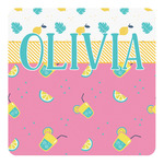 Summer Lemonade Square Decal - Medium (Personalized)
