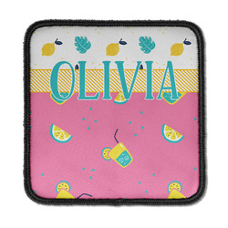 Summer Lemonade Iron On Square Patch w/ Name or Text