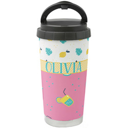 Summer Lemonade Stainless Steel Coffee Tumbler (Personalized)