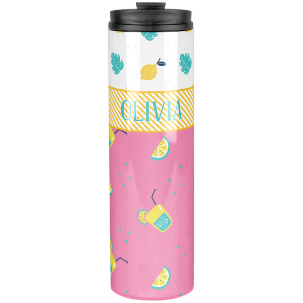 Summer Lemonade Stainless Steel Tumbler 20 Oz - Front