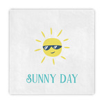 Summer Lemonade Decorative Paper Napkins (Personalized)